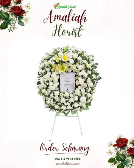 Krans Bunga Duka Ginggangtani